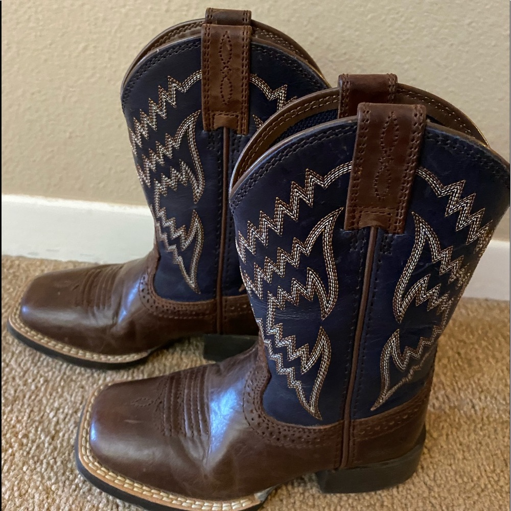 Ariat cowboy boots-  New w/o tags.